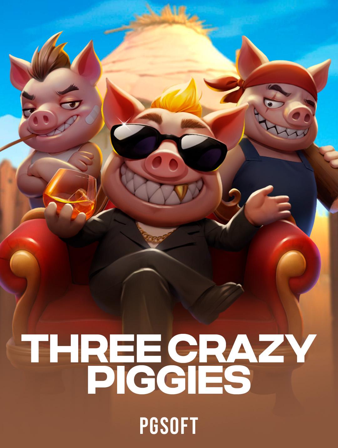 Three Crazy Piggies
