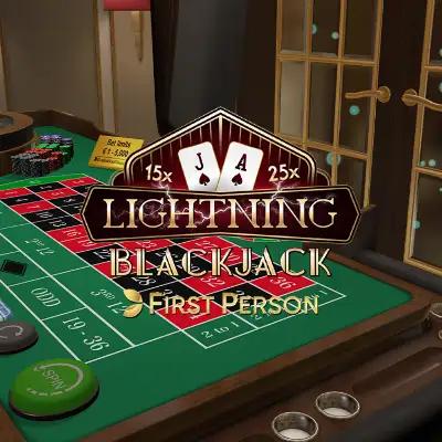 First Person Lightning Blackjack EB